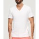 тениска,мъжки,тениски,superdry,slub,short,sleeve,v,neck,t,shirt,optic,(white)