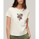 тениска,дамски,тениски,superdry,tattoo,embroidered,fitted,short,sleeve,t,shirt,cream,(beige)