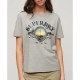 тениска,дамски,тениски,superdry,travel,souvenir,relaxed,short,sleeve,t,shirt,pumice,stone,beige,marl,(beige)