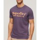 тениска,мъжки,тениски,superdry,venue,classic,logo,short,sleeve,t,shirt,purple,(soot,purple,slub)