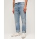 дънки,мъжки,панталони,superdry,vintage,straight,fit,jeans,blue