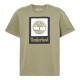 тениска,мъжки,тениски,timberland,stack,logo,colored,short,sleeve,t,shirt,cassel,earth,(green)