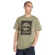 тениска,мъжки,тениски,timberland,stack,logo,short,sleeve,t,shirt,casel,earth,black,(green)