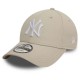 шапка,всички,шапки,new,era,nos,league,ess,9forty,new,york,yankees,cap,light,beige,(beige)