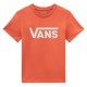 тениска,дамски,тениски,vans,flying,v,short,sleeve,t,shirt,black,(orange)