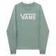 тениска,дамски,тениски,vans,flying,v,short,sleeve,t,shirt,green