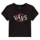 тениска,дамски,тениски,vans,spiral,down,mini,short,sleeve,t,shirt,black,(black)