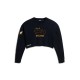 блуза,дамски,блузи,superdry,varsity,crop,crew,sweatshirt,blue
