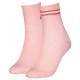 чорапи,дамски,чорапи,tommy,hilfiger,rib,stripe,short,socks,2,pairs,pink,(pink)