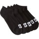 чорапи,мъжки,чорапи,dc,shoes,adyaa03188,half,long,socks,5,pairs,black,(black)