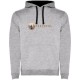 суичър,мъжки,пуловери,kruskis,peaceful,two,colour,hoodie,heather,grey,black,(grey)