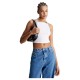 дънки,дамски,топове,calvin,klein,jeans,logo,elastic,strappy,sleeveless,top,bright,white,(white)