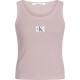 тениска,дамски,тениски,calvin,klein,jeans,woven,label,sleeveless,t,shirt,sepia,rose,(pink)