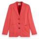 сако,дамски,сака,scotch,&,soda,boxy,unlined,single,breasted,blazer,red