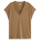 тениска,дамски,тениски,scotch,&,soda,ladder,detail,loose,fit,short,sleeve,t,shirt