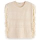 тениска,дамски,тениски,scotch,&,soda,pointelle,stitch,with,fringing,sleeveless,t,shirt,beige