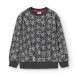 блуза,детски,блузи,boboli,518318,sweater,grey,(print)