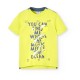 тениска,детски,тениски,boboli,528207,short,sleeve,t,shirt,yellow,(pistachio)