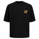 тениска,детски,тениски,jack,&,jones,faro,back,short,sleeve,t,shirt,black,(black,fit,volume)