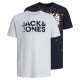 тениска,детски,тениски,jack,&,jones,splash,smu,short,sleeve,t,shirt,2,units,white,(dark,blue,pack,w,white)