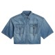 риза,с,къс,ръкав,дамски,блузи,дамски,ризи,g,star,utility,short,sleeve,shirt,blue