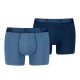 боксерки,мъжко,бельо,puma,everyday,basic,boxers,2,units,denim,(multicolor)