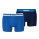 боксерки,мъжко,бельо,puma,everyday,placed,logo,boxers,2,units,true,blue,(multicolor)