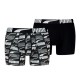 боксерки,мъжко,бельо,puma,printed,boxers,2,units,multicolor,(black,black)