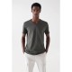 тениска,мъжки,тениски,salsa,jeans,new,basic,slim,fit,short,sleeve,v,neck,t,shirt,dark,green,(grey)
