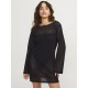 рокля,дамски,поли,и,рокли,jack,&,jones,grace,long,sleeve,midi,dress,black