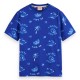 тениска,мъжки,тениски,scotch,&,soda,175567,short,sleeve,t,shirt,blue