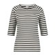 тениска,дамски,тениски,luhta,hadli,l,3,4,sleeve,t,shirt,multicolor,(optic,white)