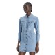 рокля,дамски,поли,и,рокли,levi's®,flynn,western,core,long,sleeve,short,dress,blue