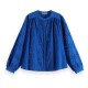 дамски,блузи,дамски,ризи,scotch,&,soda,anglaise,long,sleeve,blouse,blue,(electric,blue)