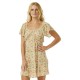 рокля,дамски,поли,и,рокли,rip,curl,sea,of,dreams,short,sleeve,short,dress,yellow