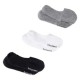 чорапи,мъжки,чорапи,dockers,liners,socks,3,pairs,black,white,hthr,g,(white)