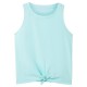 тениска,детски,тениски,tom,tailor,cropped,knotted,sleeveless,t,shirt,soft,blue,lagoon,(blue)