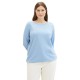 тениска,дамски,тениски,tom,tailor,buttons,plus,long,sleeve,t,shirt,blue