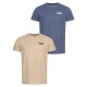 тениска,мъжки,тениски,lonsdale,wrexham,short,sleeve,t,shirt,beige,blue,(multicolor)