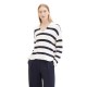 блуза,дамски,пуловери,дамски,плетени,дрехи,tom,tailor,striped,sweater,beige