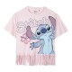 тениска,мъжки,тениски,дамски,тениски,stitch,stitch,short,sleeve,t,shirt,pink,(blue)