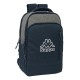 раница,раници,safta,612475894,15.6´´+tablet+usb,kappa,19.15l,32x42x15,cm,backpack,dark,navy,(green)