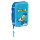 канцеларски,принадлежности,safta,double,filling,donald,infantil,pencil,case,28,units,blue,(multicolor)