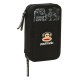 канцеларски,принадлежности,safta,double,filling,paul,frank,join,the,fun,pencil,case,28,units,black,(multicolor)