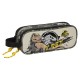 канцеларски,принадлежности,safta,double,jurassic,world,warning,pencil,case,golden,(multicolor)