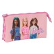 канцеларски,принадлежности,safta,triple,barbie,love,pencil,case,pink,(multicolor)