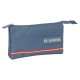 канцеларски,принадлежности,safta,triple,the,basics,goose,el,ganso,basics,pencil,case,blue