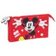 канцеларски,принадлежности,safta,triplet,mickey,mouse,fantastic,pencil,case,red,(multicolor)