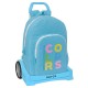 раница,раници,safta,with,trolley,evolution,benetton,wheeled,backpack,spring,(blue)