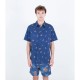 риза,с,къс,ръкав,мъжки,ризи,hurley,one,and,only,lido,stretch,ss,short,sleeve,shirt,submarine,(blue)